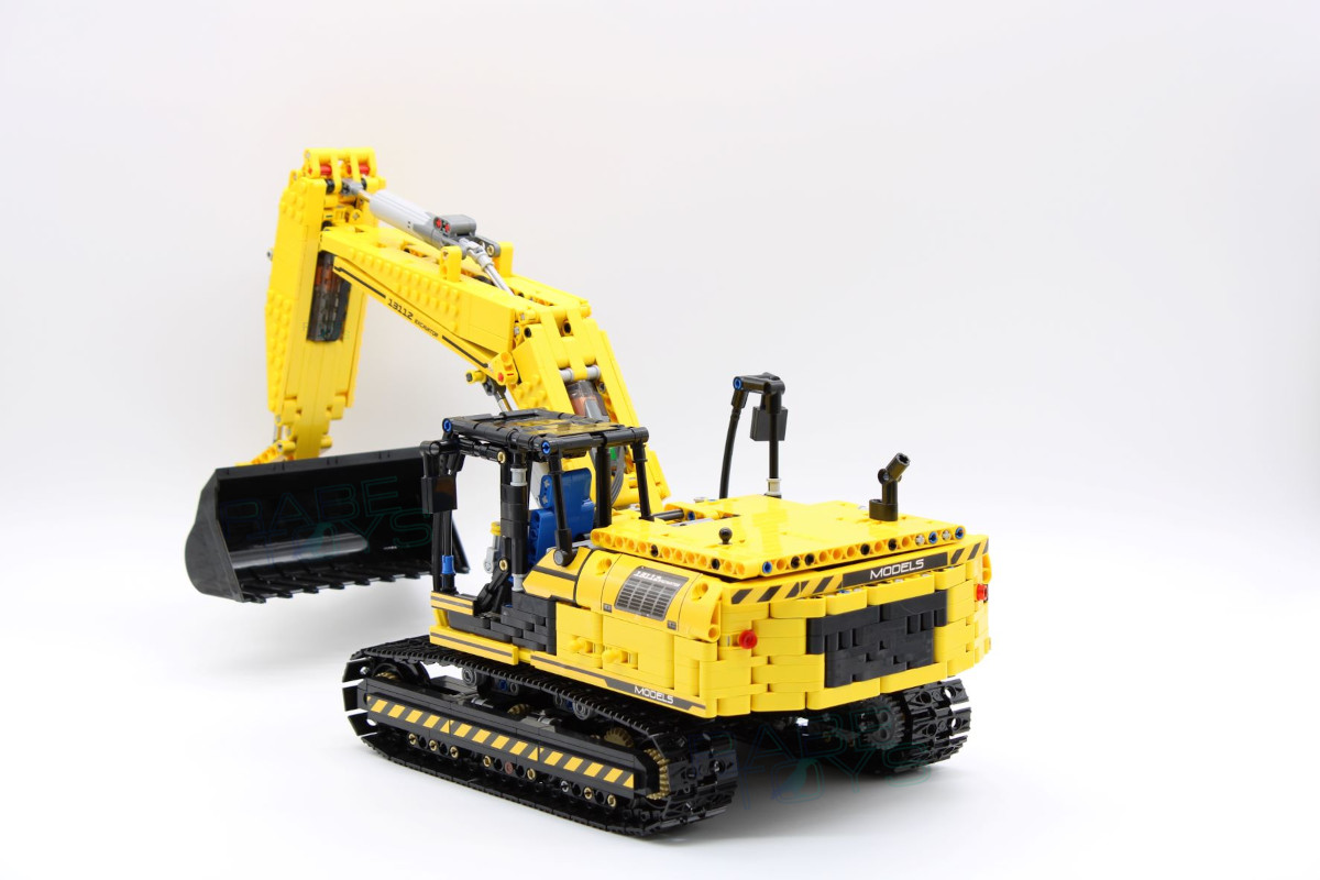 Mechanical Digger 13112 - Mould King - Produktbild - Ansicht hinten links