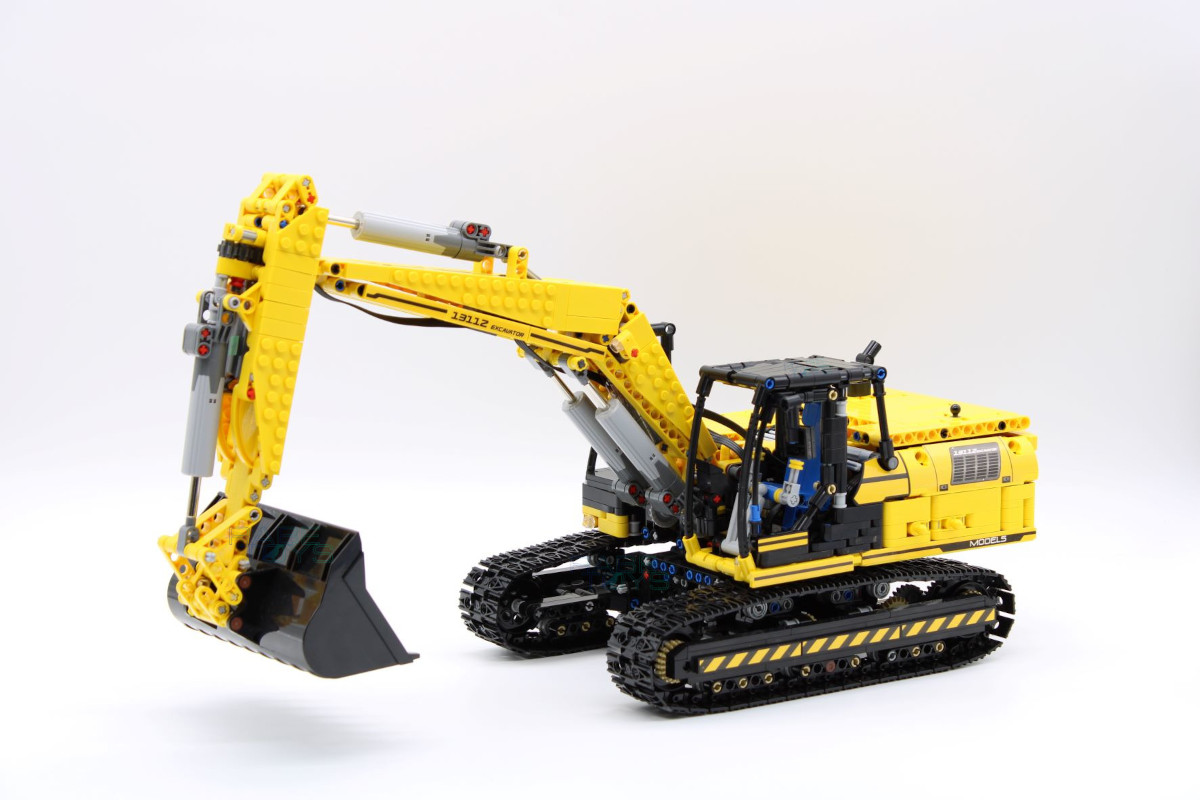 Mechanical Digger 13112 - Mould King - Produktbild - Ansicht vorne links