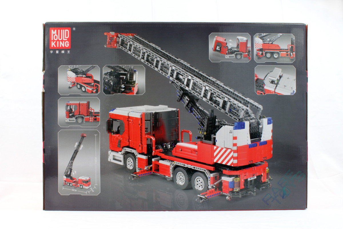 Fire engine - 17002 - Mould King - Produktbild - Karton hinten