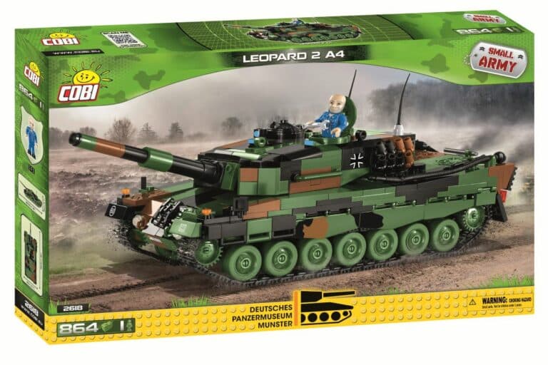 Cobi 2618 - Leopard 2 A4 Kampfpanzer Armed Forces - Produktbild Karton vorne
