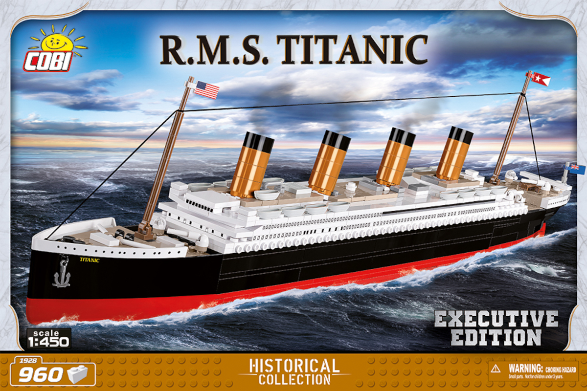 Titanic Executive Edition - 1928 - Cobi - Produktbild - Karton hinten