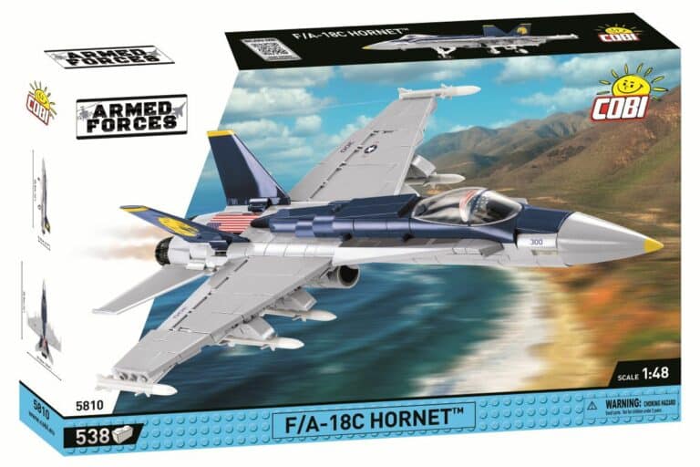 Cobi 5810 - Boeing Hornet F/A-18C Armed Forces - Produktbild Karton vorne