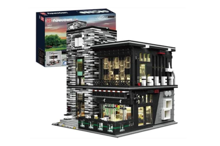 Restaurant Mould King 16042 Islet Bar - Karton-Produktbild - vorne links