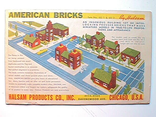 rabe toys blog geschichte des klemmbausteins american bricks halsam