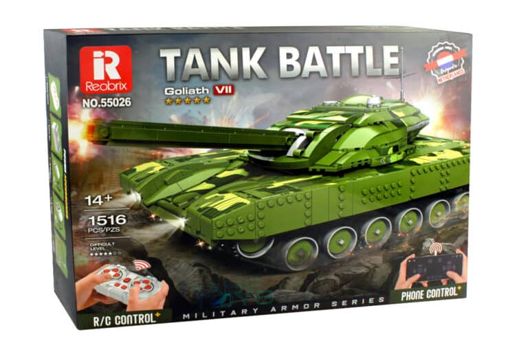 Reobrix 55026 - Holländischer Kampfpanzer Karton vorne