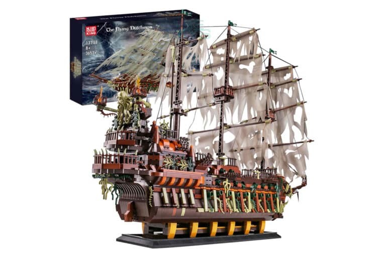 Mould King 13138 - Piratenschiff Flying Dutchman - Karton Produktbild seitlich rechts