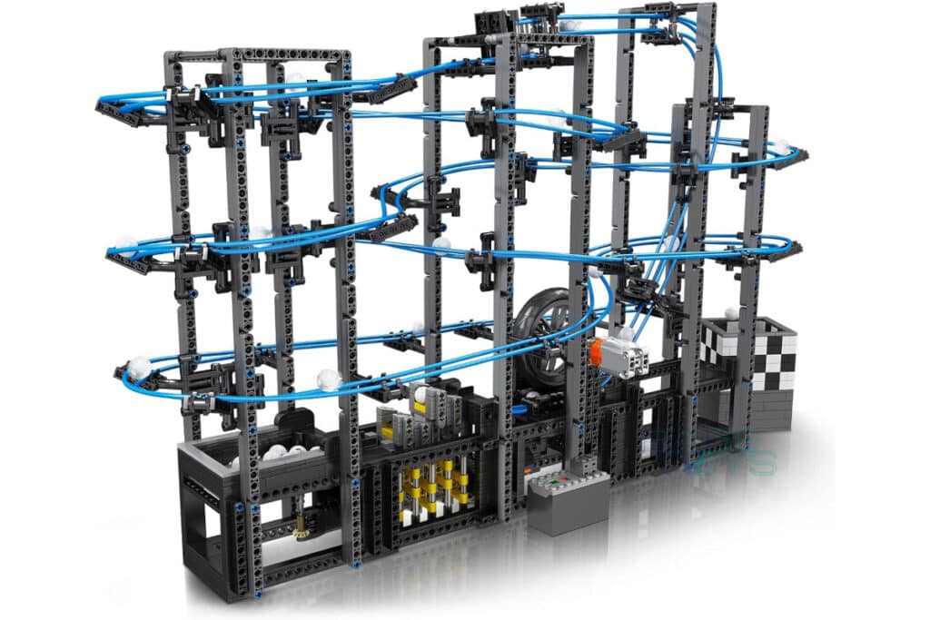 Mould King 16002 - Murmelbahn - Produktbild vorne links