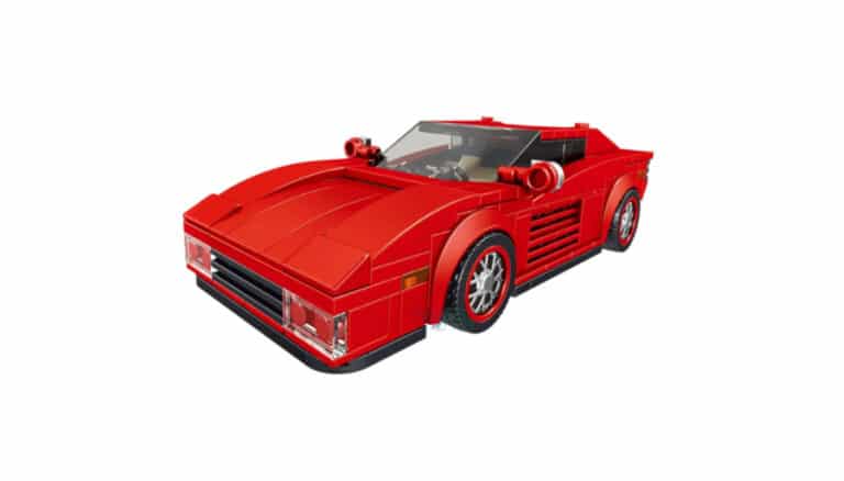 Mould King 27012 - Sportwagen Testarossa - Produktbild vorne links