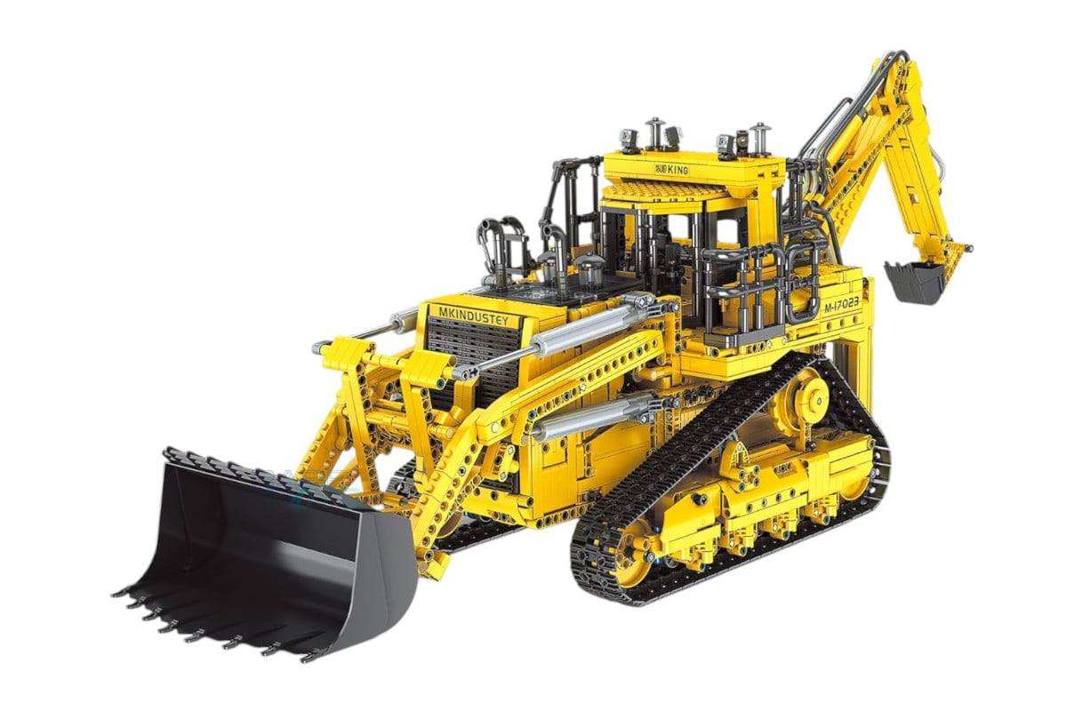 Mould King 17023 - Bulldozer Produktbild vorne links