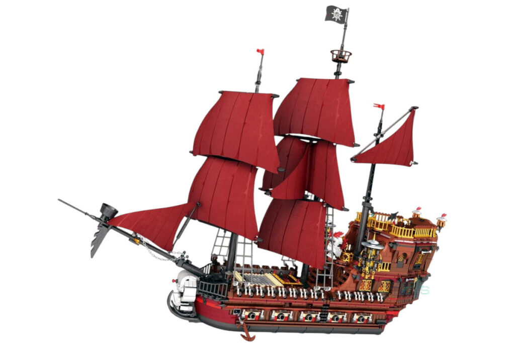 Reobrix 66010 - Segelschiff Pirate Revenge - Produktbild vorne links