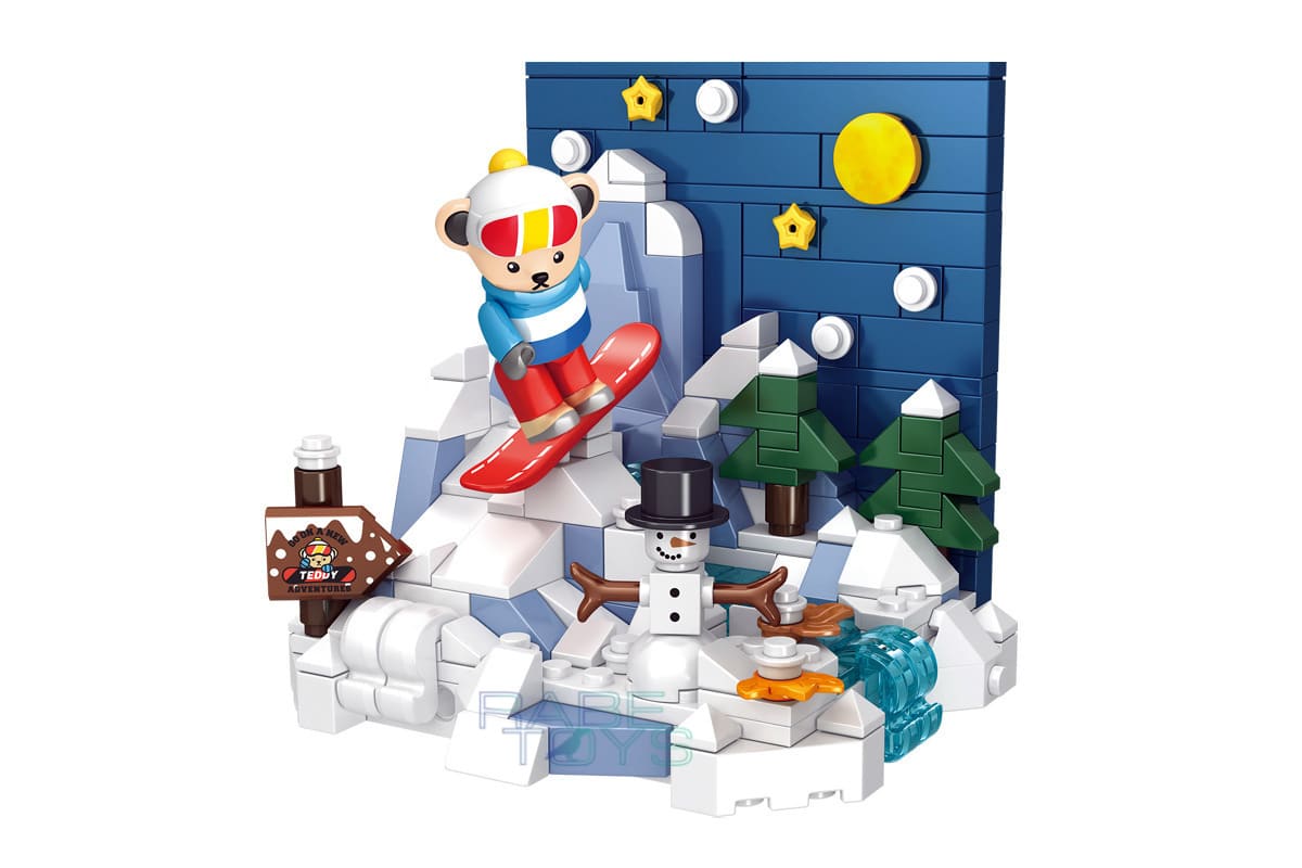Inbrixx 881003 - Snowboard Teddy - Produktbild vorne rechts